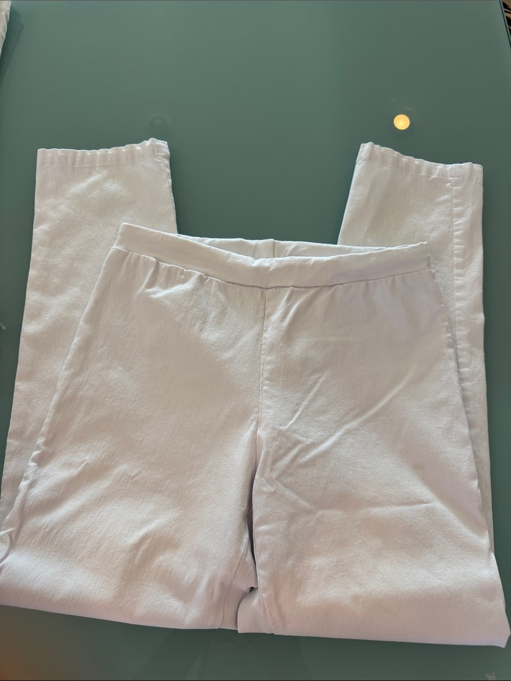 Classic ClaraSunWoo White Stretch Pants